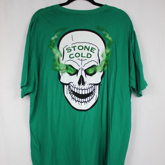 Stone Cold Steve Austin 3/17 Green T-Shirt Size 2X WWE LEGENDS NWOT - Picture 4 of 4
